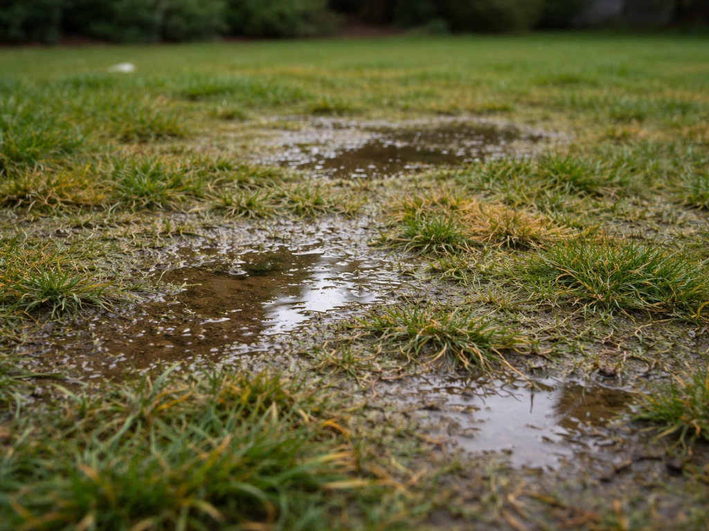 Trop de pluie sur le gazon : quoi faire et comment prévenir