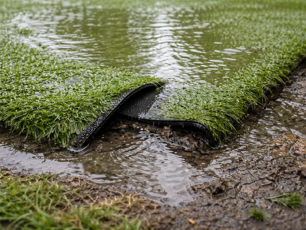Faux gazon pluie : diagnostic et solutions en étapes